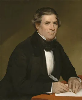 Charles Harding Gallery: Thurlow Weed, c. 1843. Creator: Chester Harding