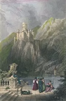 Edward Bulwer Lytton Gallery: Thurmberg, 1834. Artist: James Tibbitts Willmore