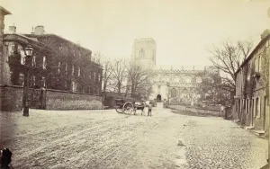 Street Lighting Gallery: Thush, 1860s. Creator: Unknown