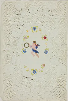 Embossed Prints: Thy Heart a Music Box (valentine), n.d. Creator: Unknown