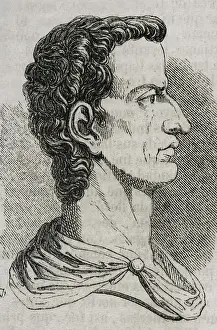 1st Century Ad Prints: Tiberius, (42 BC-37 AD), second Roman emperor