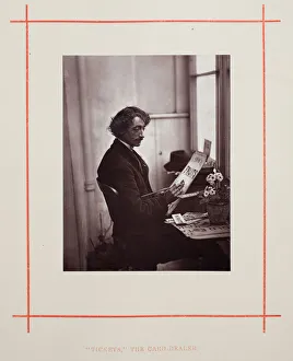 Smith Adolphe Collection: Tickets the Card-Dealer, 1877. Creator: John Thomson