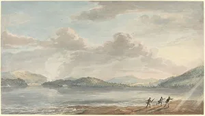 The Tide Rising at Briton Ferry, 1773. Creator: Paul Sandby