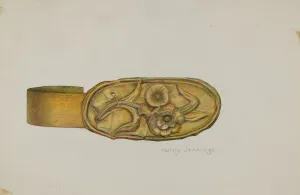 Tie-back, c. 1938. Creator: Harry Jennings