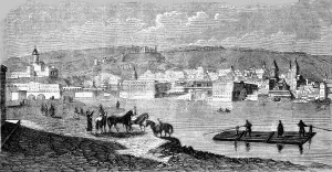 Tiflis; Head Quarters of Prince Woronzoff, General-in-Chief of the Russian Forces in Asia, 1854. Creator: Unknown