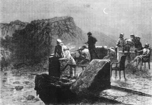 Aiming Collection: A Tiger-Hunt in the Kyrmores, c1891. Creator: James Grant