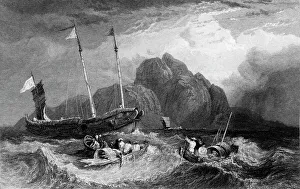 Canton Prints: Tiger Island, 1834. Creator: Clarkson Stanfield