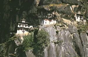 Himalayas Collection: Tigers Nest monastery, Bhutan