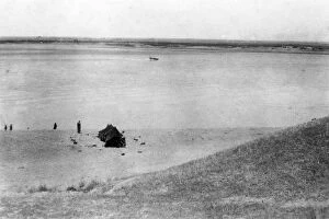River Tigris Gallery: Tigris River, Samarra, Mesopotamia, 1918