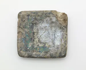 Raqqa Ware Prints: Tile, 12th-13th century. Creator: Unknown