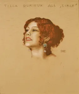Images Dated 22nd November 2017: Tilla Durieux as Circe, 1910s