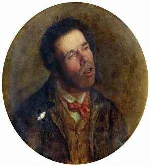 Ragged Prints: Tim O'Kelly, c1850-1900. Creator: Erskine Nicol