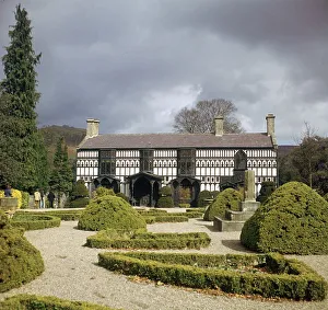 Timber-framed black and white house, 18th century