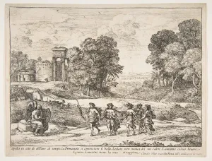 Four Seasons Prints: Time, Apollo and the Seasons, 1662. Creator: Claude Lorrain