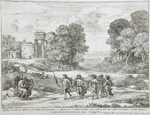 Claude Lorraine Prints: Time, Apollo, and the Seasons, 1662. Creator: Claude Lorrain