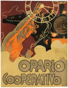 Time Cooperative, 1899. Creator: Adolf Hohenstein