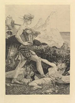 1898 1910 Prints: Time and fame (from the series On Death II), 1898-1910
