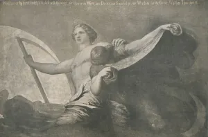Side By Side Prints: Time and Oblivion, c1864, (1917). Artist: George Frederick Watts