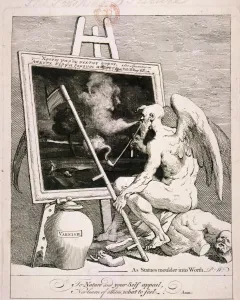 Pipe Prints: Time smoking a picture, 1761. Artist: William Hogarth