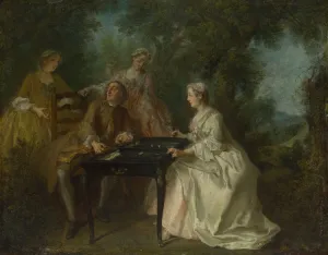 Backgam Gallery: The Four Times of Day: Afternoon, c. 1740. Artist: Lancret, Nicolas (1690-1743)