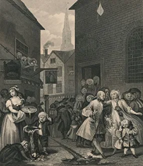 Liquid Prints: Times of the Day - Noon, 1870. Artist: WH Worthington