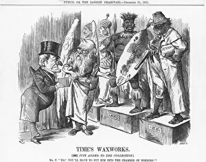 Anarchy Gallery: Times Waxworks, 1881. Artist: Joseph Swain