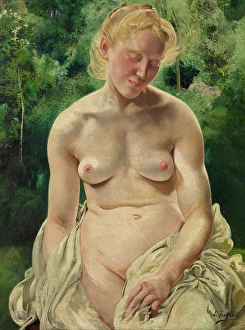 Timidity, 1896. Creator: Leon Frederic