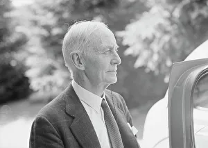 Portrait Photographs Prints: Timken, W.R. Mr. portrait photograph, 1938 July. Creator: Arnold Genthe