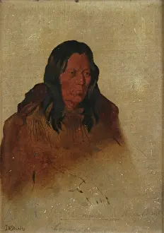 Oil On Board Prints: Tin Tin Malikin, 1847. Creator: John Mix Stanley