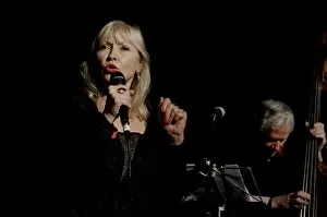 Crawley Collection: Tina May with Herbie Flowers, Hawth, Crawley, West Sussex, Nov 2015. Artist: Brian O Connor