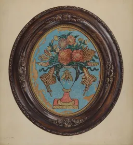 File George Prints: Tinsel Picture, c. 1937. Creator: George File