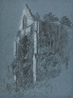 Cistercian Prints: Tintern Abbey, Monmouthshire, 1800-10. Creator: David Cox the Elder