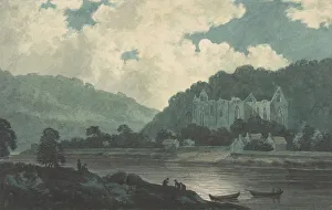 Tintern Abbey by Moonlight, ca. 1789. Creator: John Warwick Smith Tintern Abbey by Moonlight, ca. 1789. Creator: John Warwick Smith