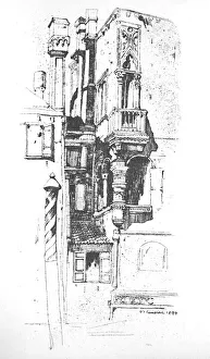 Geoffrey Holme Collection: Tintorettos House, c1894, (1925). Creator: David Young Cameron