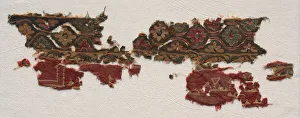 Tiraz with foliate band, 717-718. Creator: Unknown