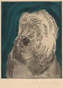Violinist Gallery: Tired Woman, Sonia Gramatté(Müder Mädchenkopf, Sonia Gramatté), 1923