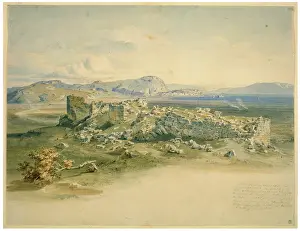 Walls Prints: Tiryns, 1834. Creator: Carl Rottmann