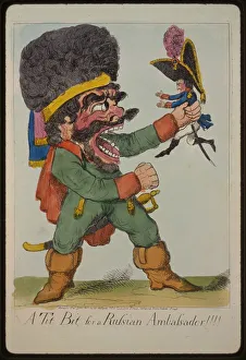 First Consul Prints: A tit bit for a Russian ambassador!!!, 1803. Artist: Anonymous