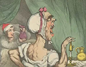 Images Dated 28th April 2020: A Tit Bit for a Strong Stomach, June 20, 1809. June 20, 1809. Creator: Thomas Rowlandson