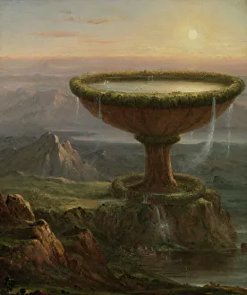 Images Dated 17th December 2019: The Titans Goblet, 1833. Creator: Thomas Cole