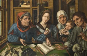 Tax Collector Prints: The Tithing, 1514