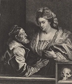Anthony Van Dyke Gallery: Titians Mistress. Creator: Anthony van Dyck