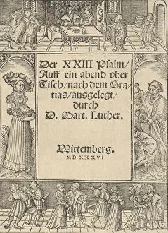 Title-Border with the Story of Salome and St. John the Baptist