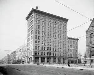 Skyscraper Prints: Title Guarantee Land and Trust Bldg. Birmingham, Ala. c1906. Creator: Unknown