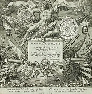 Johannes Sadeler I Prints: Title Page, 1585. Creator: Johann Sadeler I