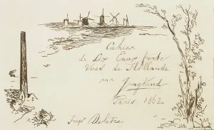 Sketch Book Prints: Title-page, 1862. Creator: Johan Barthold Jongkind