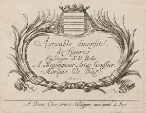 Title Page for Agreable diversite de figures, 1642