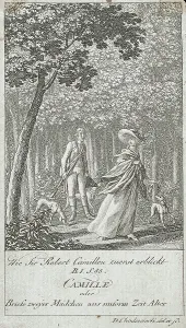 Chodowiecke Daniel Nikolaus Prints: Title Page for Camille, 1787. Creator: Daniel Nikolaus Chodowiecki