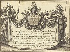 River Arno Prints: Title Page. Creator: Balthasar Moncornet