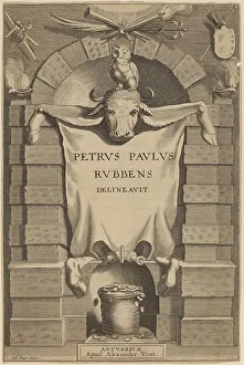 Caduceus Prints: Title Page. Creator: Paulus Pontius